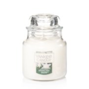 sparkling snow small jar candles