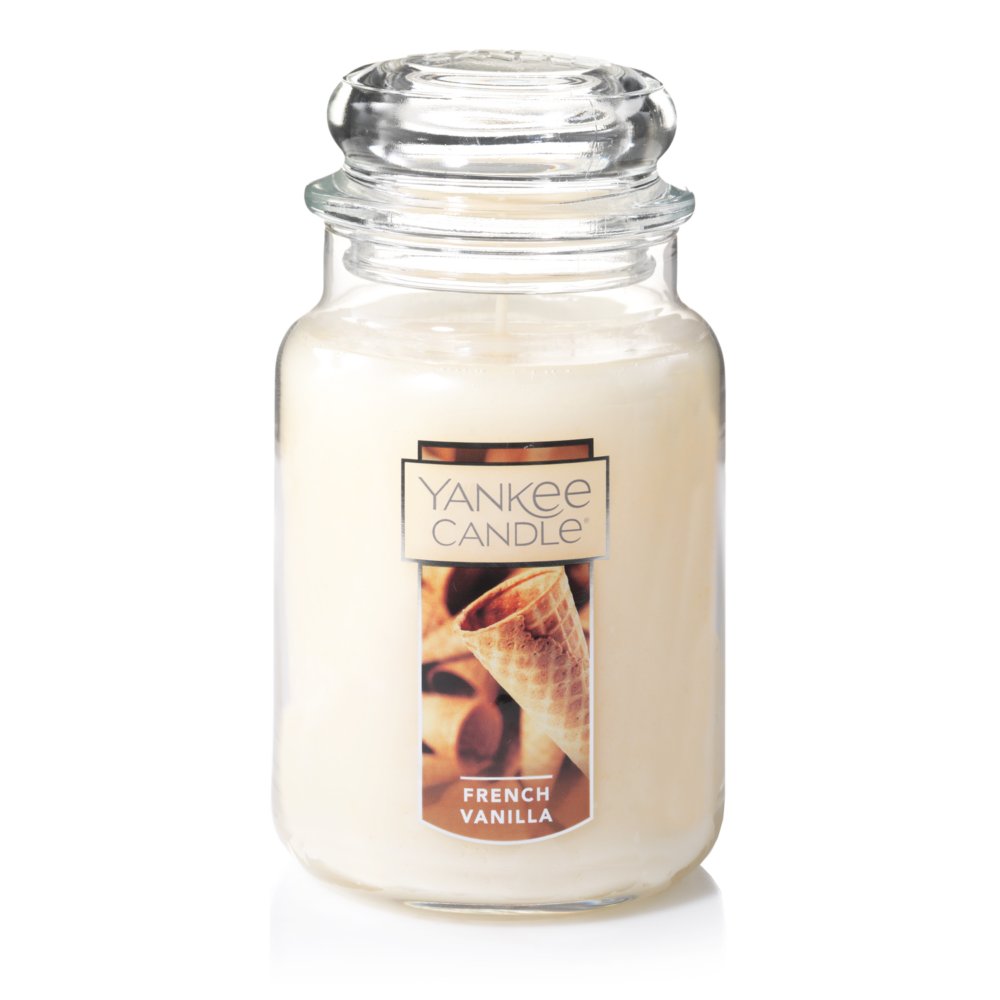 French Vanilla 22 oz. Original Large Jar Candles - Large Jar