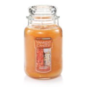harvest yellow candles