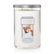 soft blanket white candles