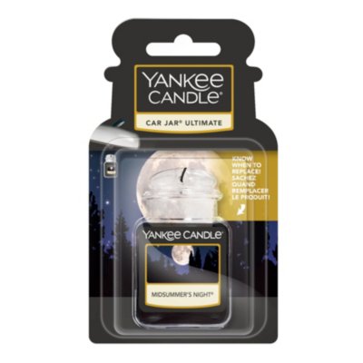Yankee Candle Car Jar profumatore per Auto, in Baita a lume di Candela,  Collezione Natale in Montagna
