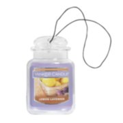 Candela Yankee candle lemon lavander 411gr viola in cera stile