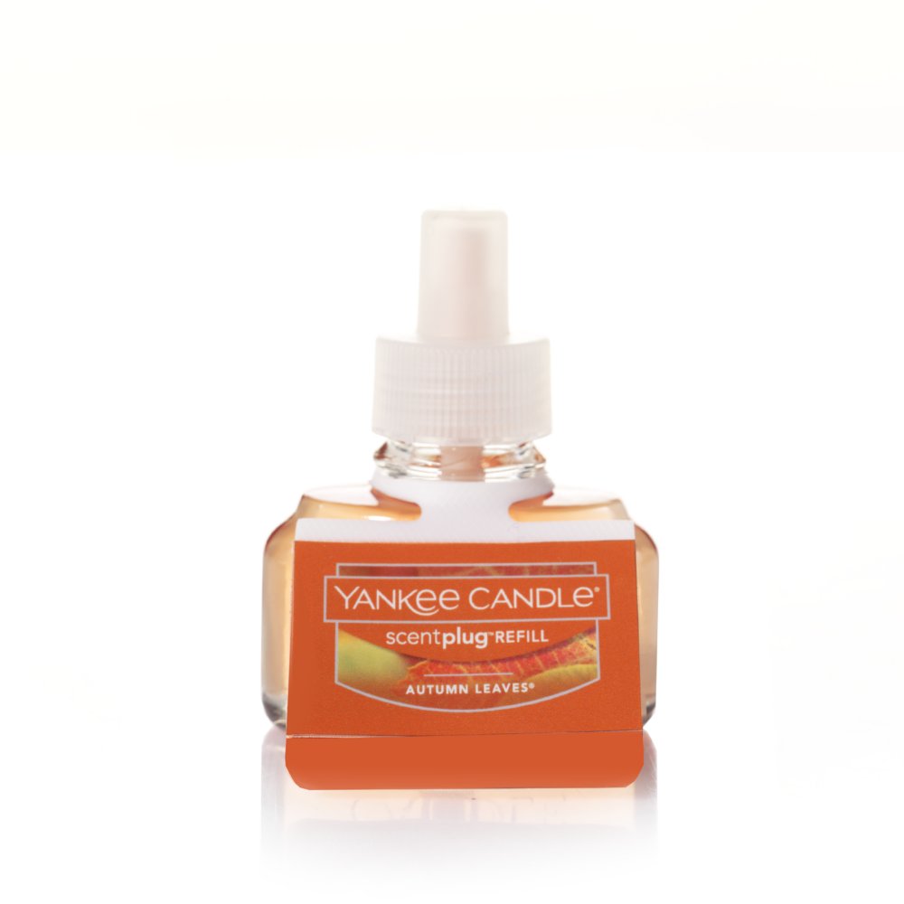 Details about   NEW Yankee Candle 2 Autumn Leaves Refill & Base Sets 