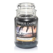 black coconut original large jar candle