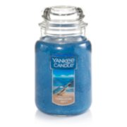 turquoise sky blue candles