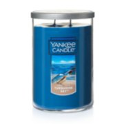 turquoise sky blue candles