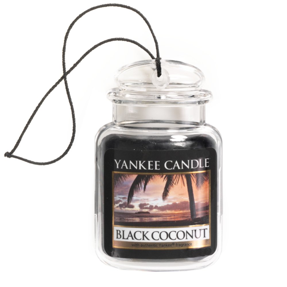 Bougies Yankee Candle - Moyenne jarre Black Coconut / Noix De Coco