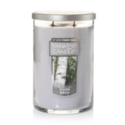silver birch large 2 wick tumbler candles