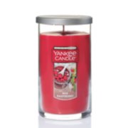 red raspberry medium perfect pillar candles