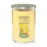 flowers in the sun large 2 wick tumbler candles