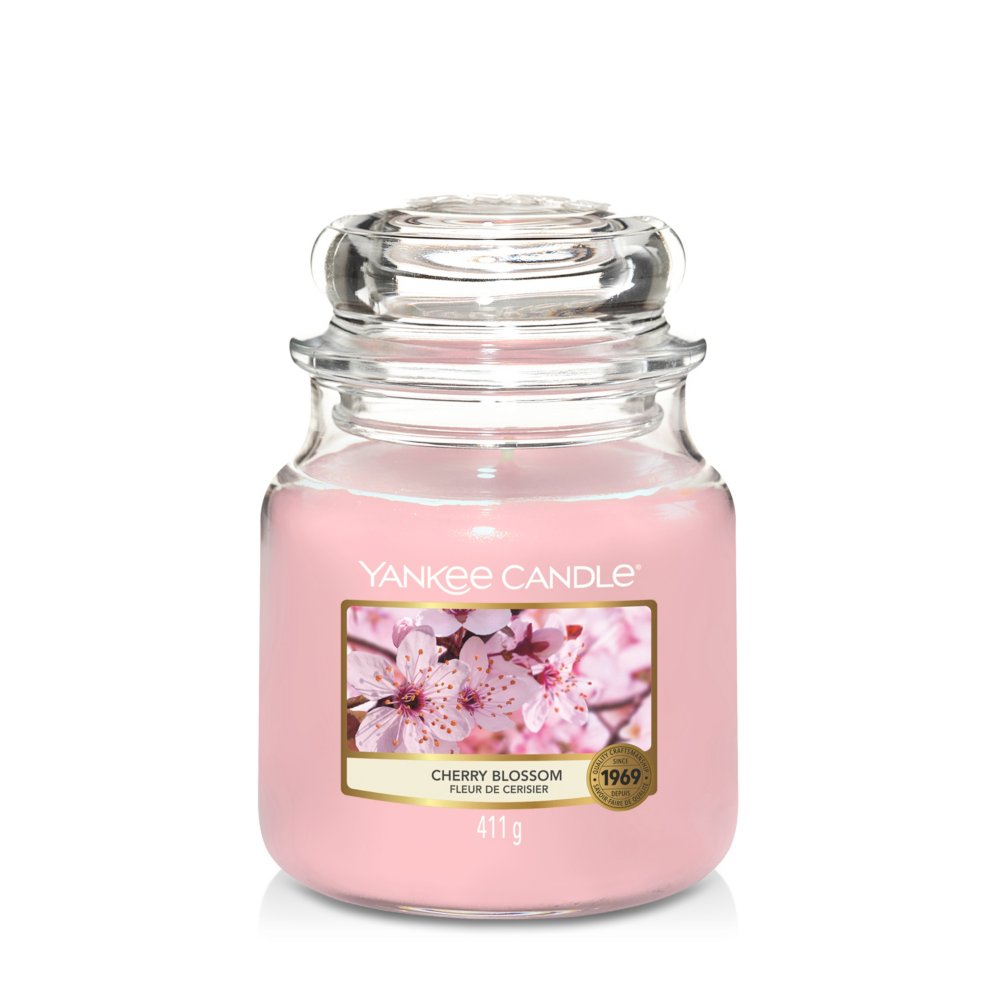 Cherry Blossom Original Medium Jar Candle - Original Medium Jar Candles | Yankee Candle