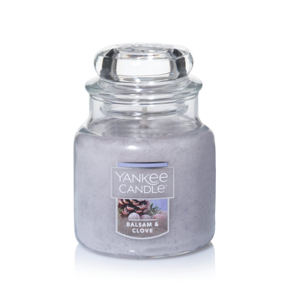 Home Décor Yankee Candle ~ Balsam & Clove ~ Original Small Jar Candle ~ 3.7  oz.~ NEW! Home & Garden FO4215033