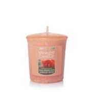 sun drenched apricot rose samplers votive candles