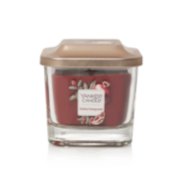 holiday pomegranate small 1 wick square candles