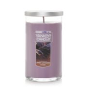 dried lavender and oak medium perfect pillar candles