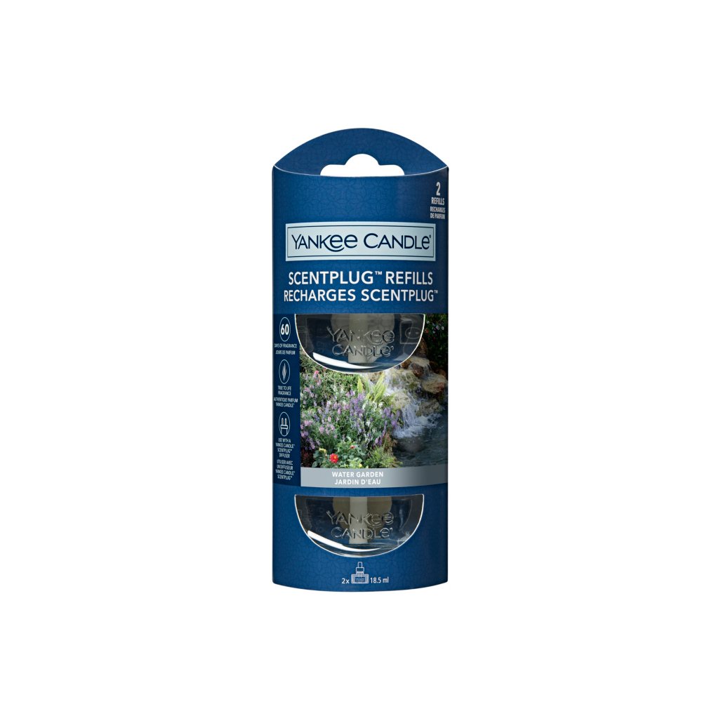 YANKEE CANDLE - ScentPlug Confezione 2 ricariche per profumatore elettrico  Water Garden