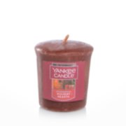 holiday hearth votive candle