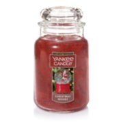 christmas wishes large jar candles