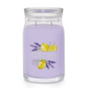 Yankee Candle Car Jar Classic Auto ,Home and Office Air Freshener Lemon  Lavender