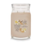  YANKEE CANDLE Vanilla Large Jar Candle, White : Home & Kitchen