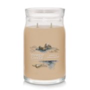 amber and sandalwood signature large jar candle