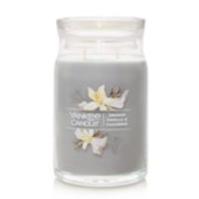 smoked vanilla and cashmere signature large jar candle