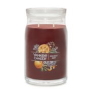 holiday zest large signature jar candle with lid