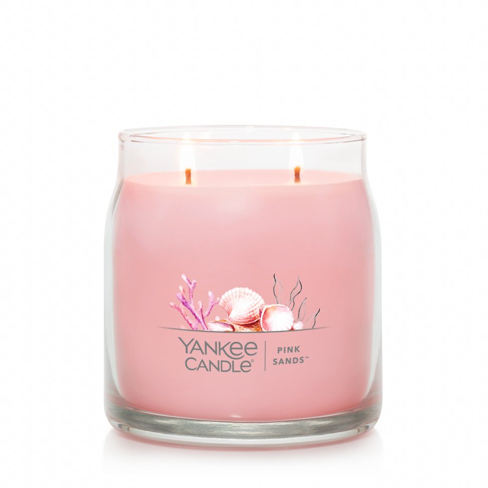 Medium jar candle pink sands
