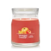 apple pumpkin signature jar candle with lid