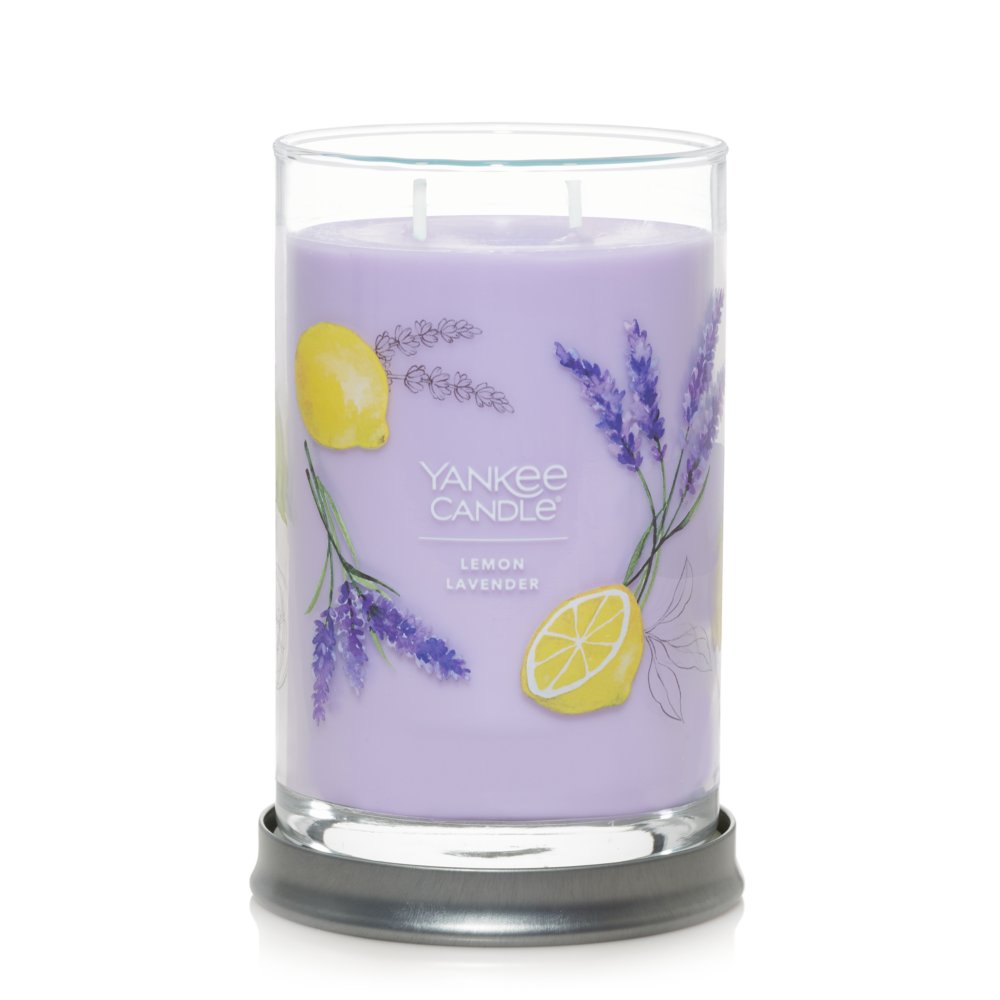Bougie parfumée Yankee Candle Medium Lemon Lavender - 13 cm / ø 11