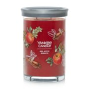 red apple wreath signature large tumbler candle