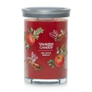 Red Apple Wreath 20 oz. Signature Large Jar Candle - Signature Large Jar  Candles