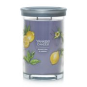 Yankee Candle SIGNATURE LARGE JAR BLACK TEA & LEMON - Candela profumata -  grey/beige - Zalando