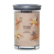2 wick jar candle vanilla creme brulee