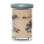 2 wick jar candle amber and sandalwood