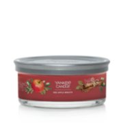 red apple wreath signature five wick candle