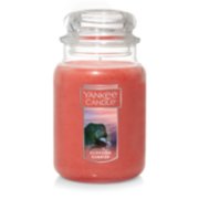 cliffside sunrise large jar candles