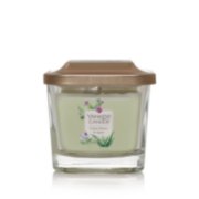 cactus flower and agave small 1 wick square candles