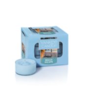beach escape tea light candle