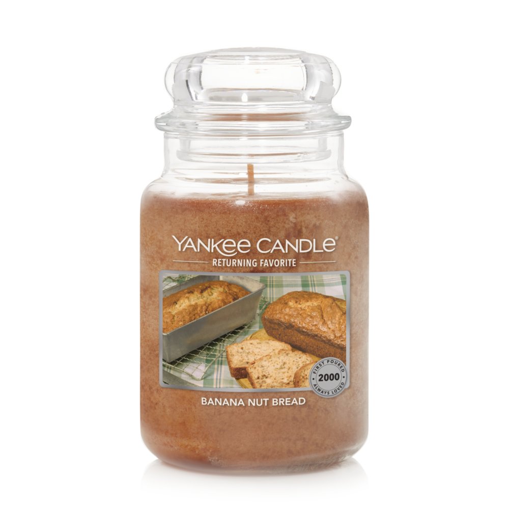 Yankee Candle Candela Grande Signature Spiced Banana Bread ✔️ acquista  online