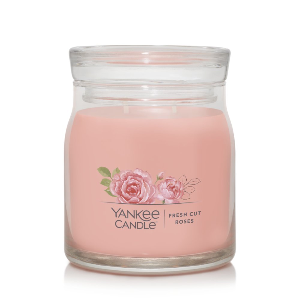 Fresh Cut Roses Yankee Candle® Signature Medium Jar Candles Signature