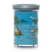 beach escape signature large 2 wick tumbler candle