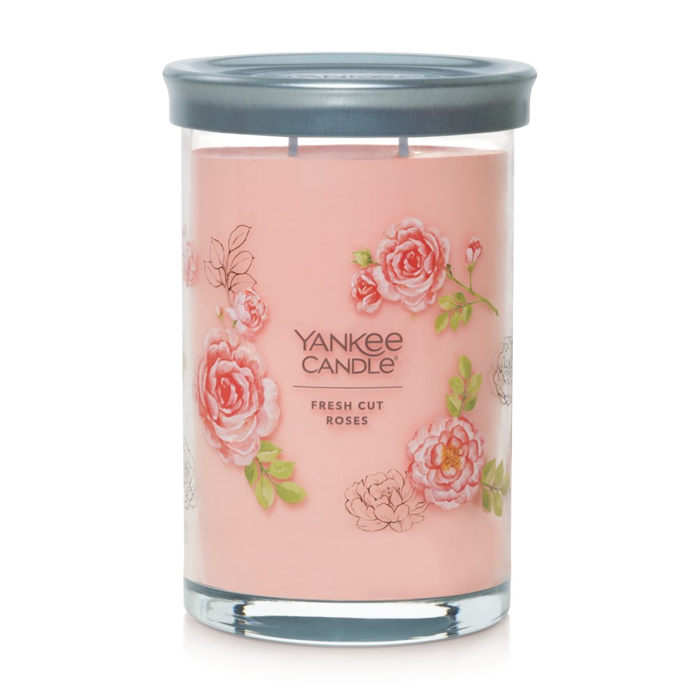 Yankee Candle Fresh Cut Roses - Diffusore aromatico Rose appena tagliate