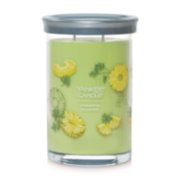 pineapple cilantro signature large 2 wick tumbler candle