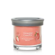 white strawberry bellini signature small tumbler candle