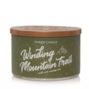 winding mountain trail scented jar candle