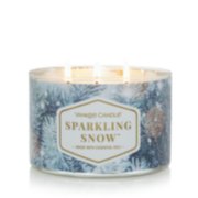 sparkling snow candle image number 1