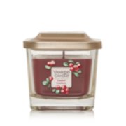 candied cranberry small square candle image number 0
