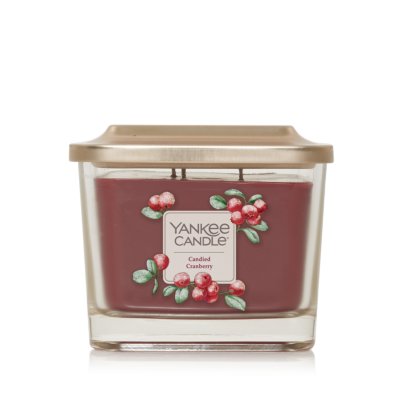 Yankee candles shore breeze scented  large 2 wick square elevation collection 