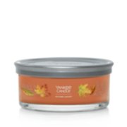 autumn leaves signature five wick candle
